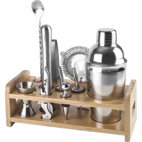 set de coctelería 10 piezas + soporte - 62181 - Lacor - (1/4)