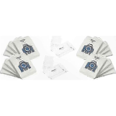 Lot de 16 sacs à poussière de rechange compatibles avec les aspirateurs GN 3D (modèles de la série GN). (1/3)