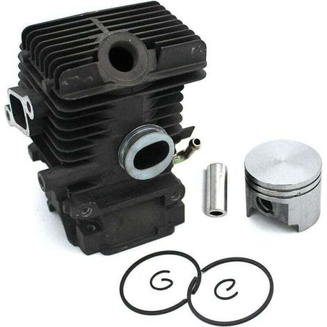 Cylindre piston 37 mm pour tronçonneuse STIHL MS192T – Remplacement pièces usées – Fonctionnement optimal – Pour bois dur (1/3)