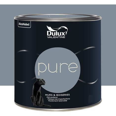 Peinture murs & boiseries Dulux Valentine Pure Ardoise 2 L (1/3)