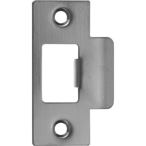 Plaque de serrure de porte de 2-3/4" Grand trou Gunmetal (1/5)