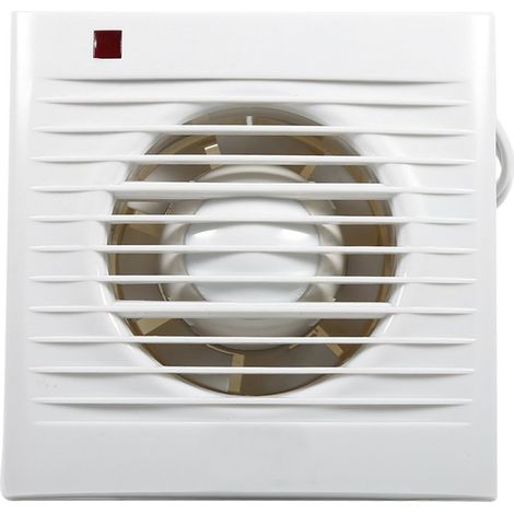 Ej.Life Ventilateur d'extraction de salle de bain, ventilateur d'extraction de mur silencieux, extracteur de ventilation pour cuisine et salle de bain (4") A (1/5)