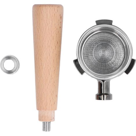 Fourniture d'accessoires pour machines à expresso De'Longhi avec poignée sans fond de 51 mm poignées De'Longhi à trois et deux poignées. (1/5)