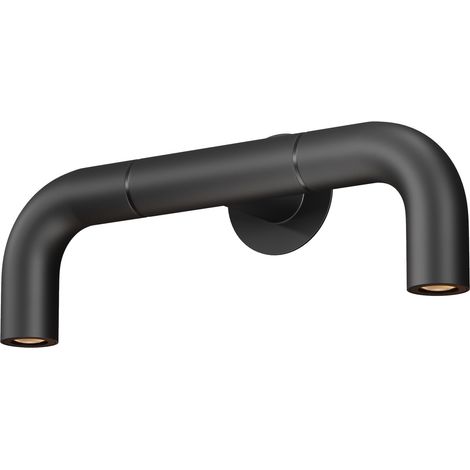 Maytoni Sleek Lampada da parete moderna per esterni Twin Graphite 3000K 300lm IP65 (1/3)