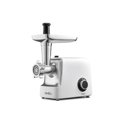 Hachoir électrique 2200W – 2 vitesses – Débit 2,5 kg/min – Bouchon de saucisse – RHM310 – Simeo (1/6)