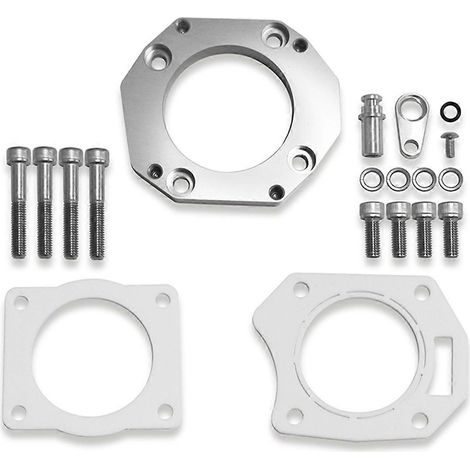 Kit d'adaptation de corps de papillon RACING ZDX en aluminium pour Honda Civic Si 2006-2015 - Accessoires auto - SFYGV (1/5)