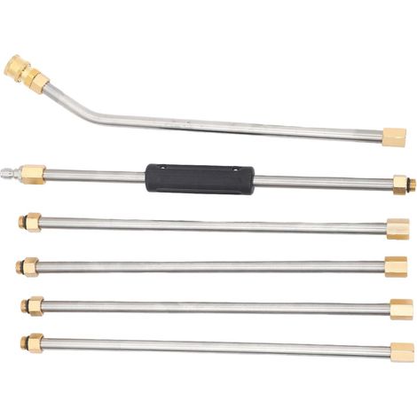 6 Pack Stainless Steel Pressure Washer for Cleaning Home Windows (1/5)