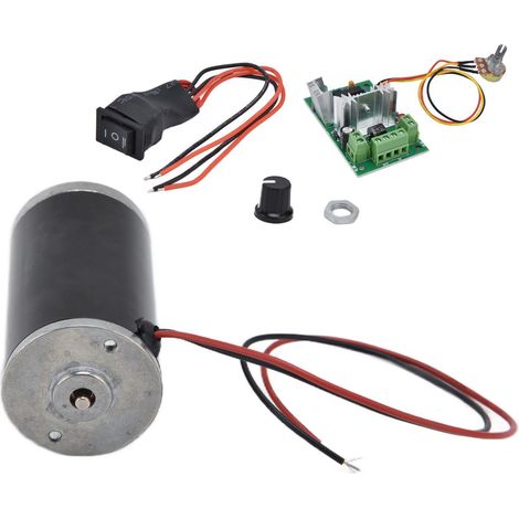 Moteur à aimant permanent CC silencieux, mini-moteur haute vitesse, sens horaire/antihoraire pour générateur DIY, 6 V, 4000 tr/min (1/5)