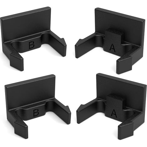 Clips de support de plaque d'immatriculation pour porte-vélos - Compatible avec EuroWay, EasyFold, VeloCompact (1/5)