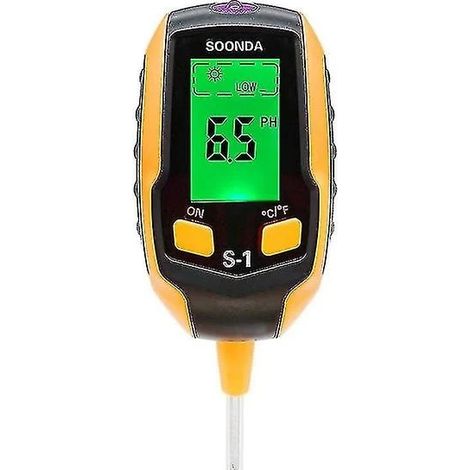 Analizzatore del terreno e misuratore di pH 4 in 1 (1/2)