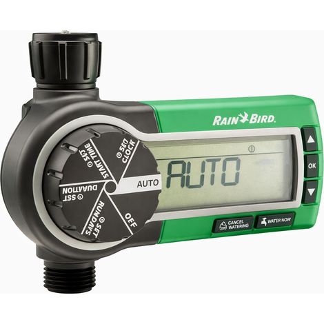 Programmatore irrigazione rubinetto batteria 1 stazione 3 4 pollici rain bird 937015