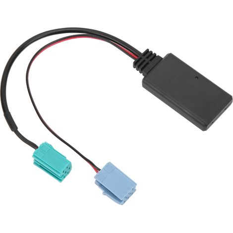 Câble adaptateur Bluetooth 5.0 Aux 6 broches 8 broches pour autoradio Clio Espace Kangoo Megano Mise à jour (1/5)
