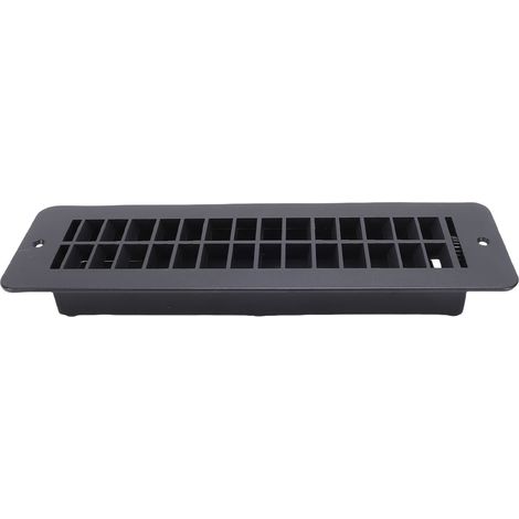 Griglia di ventilazione in plastica per camper, con ammortizzatore, copertura di ventilazione nera regolabile per camper.