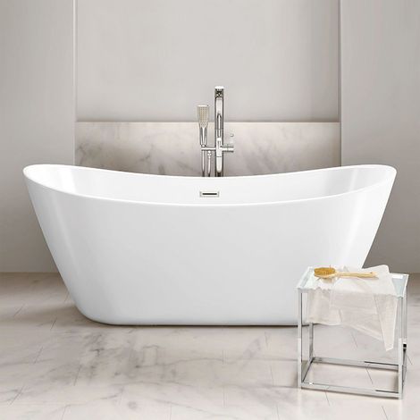 Synergy Bolsena 1800mm Modern Double Ended Bath