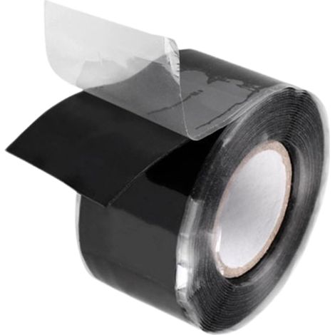 Ruban adhésif en silicone étanche pour la réparation de tuyaux, (1/5)