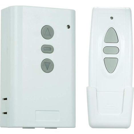 Drahtloser Fernbedienungsschalter, AC220V 433MHz-Empfänger, Lerntyp-Controller, Bidirektionaler 3-Tasten-HF-Sender, Fernbedienung für Vorhang-Controller-Set