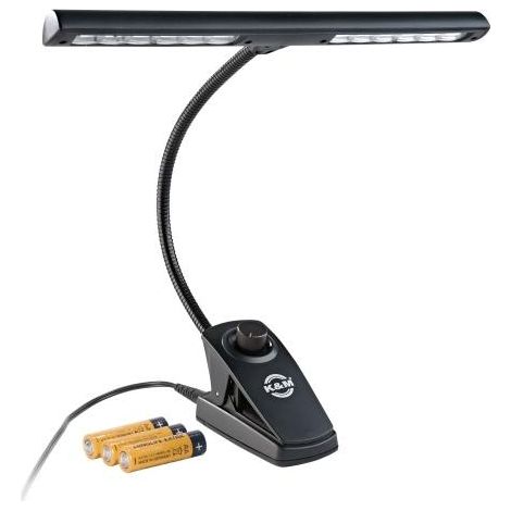 König & Meyer 12295 LED-Schreibtischlampe schwarz