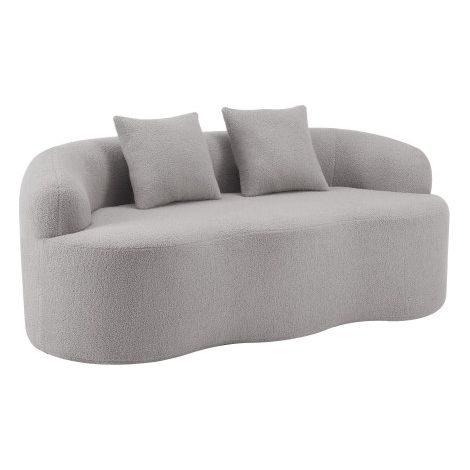 Canapé modulaire en chenille, Canapé d'angle de salon — Canapé d'angle en U avec pouf de rangement et méridienne (1/4)