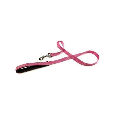 CORREA NYLON LISO ROSA 1,5 x 120 cm.