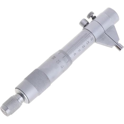 Micromètre Ensemble de micromètres d'intérieur, jauge de diamètre intérieur, alésage de trou 5-30 mm, 0,01 mm de précision + clé + bague d'étalonnage (1/5)
