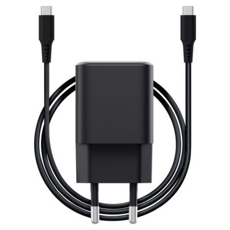 Cargador de Pared GaN Trust Maxo 65W Ultrareducido/ 1xUSB Tipo-C/ Incluye Cable USB Tipo-C/ 65W