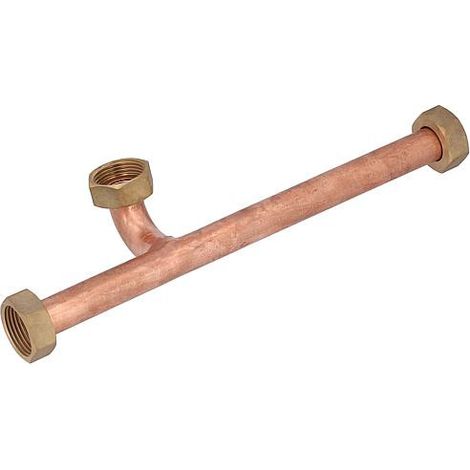 entrée eau froide avec circulation tube cuivre avec 2 écrous tournants pour Easy Flow Fresh 4