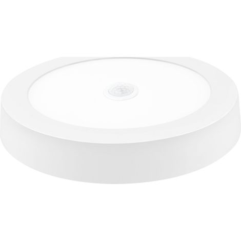 LED-Downlight mit Sensoroberfläche, rund, mattweiß, 18 W, kalt (1/2)