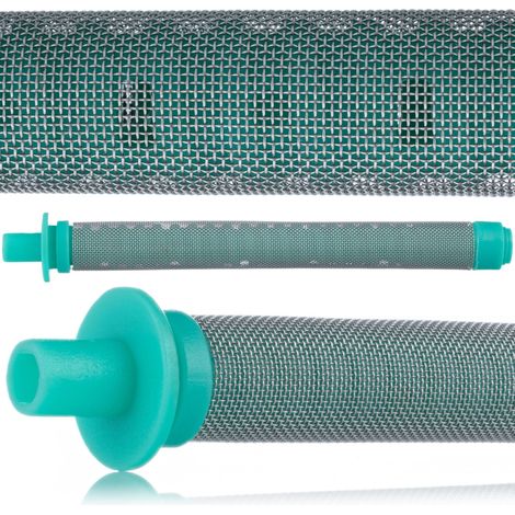 Filtro Tipo Dedo 30 Mesh Verde – Alta Precision Metal y Plastico Para Pulverizador Airless (1/5)