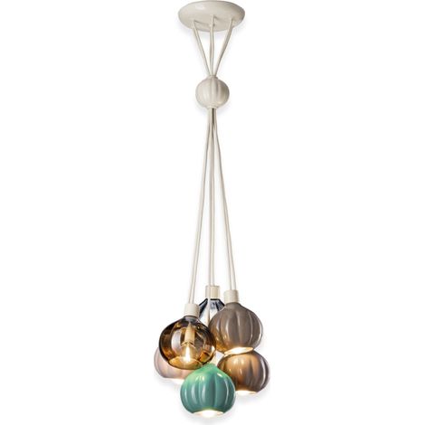 DECO' AFOXE C2659, Lampe suspension en céramique et verre, (1/2)