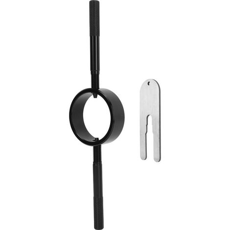 – Kit d'outils compresseur ressort de fourche moto – Aluminium 6061 – Compatible vélos de rue à l'envers – 4 pièces (1/5)