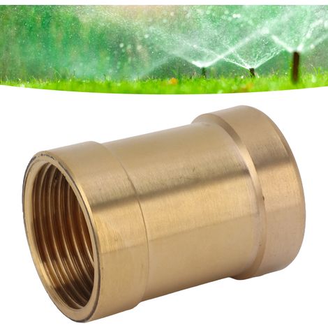 Set mit 5 Flachkopf-Zerstäubungsdüsen aus Vollkupfer mit Innengewinde aus Kupfer für die Rasenbewässerung G3/4” (1/5)