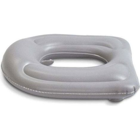 Coussin Toilette Gonflable - Forme Anneau - Réglable Hauteur - Soulagement Coccyx - 1 Pièce (1/4)
