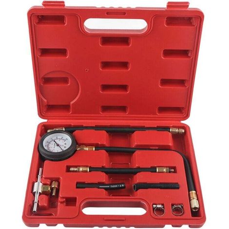 TU113 Testeur de jauge de pression de carburant essence Outil de diagnostic de pompe d'injection de carburant (1/4)