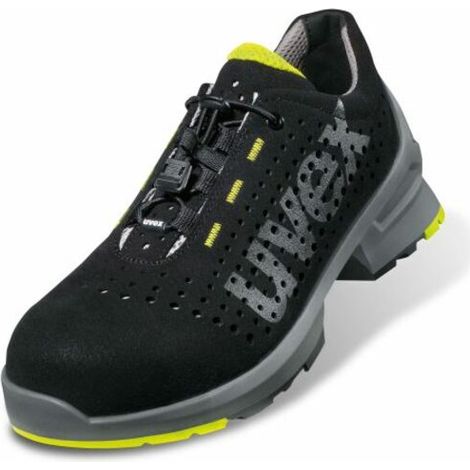 Baskets de sécurité Uvex 1 Homme, Femme, T 45 Noir, Antistatiques ( Prix pour 1 paire )