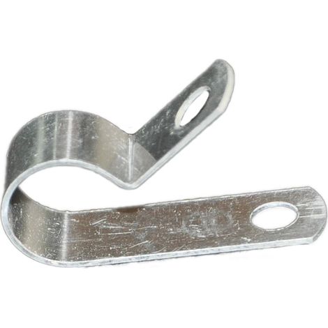 Clip serre-câbles à visser, Ø max 11.1mm en Aluminium ( Prix pour Sachet de 100 )