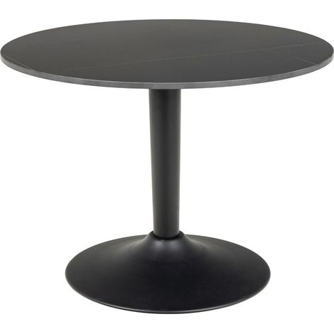 Table basse ronde en céramique et métal D60 - MARSA (1/5)