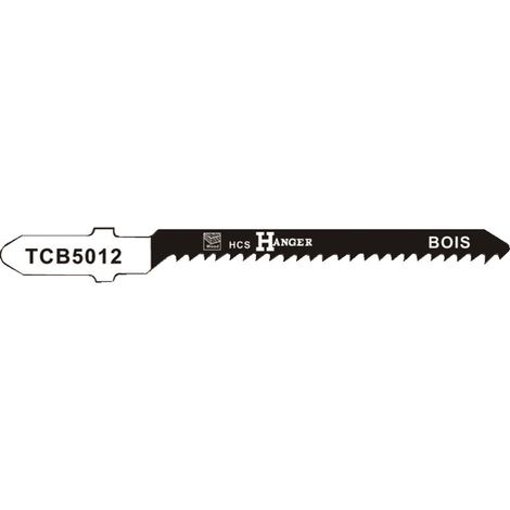 Gancio TCB5012 Pacco di 5 Lame per Seghetto Alternativo per Legno