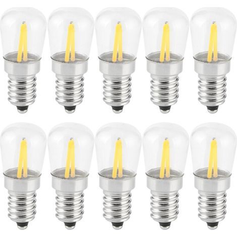 Mini ampoule LED E14 à Filament court E14, 1.5W AC 230V, pour maison, voiture, armoire, htel, éclairage (1/5)