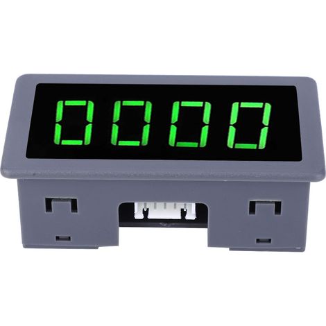Grüner 4-stelliger LED-Drehzahlmesser mit NPN-Hall-Näherungssensor (Drehzahlmesser) (1/5)