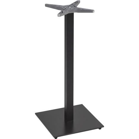 Plattentischgestell Salzach-1-Bar Tischgestell Höhe 1100 mm schwarz beschichtet