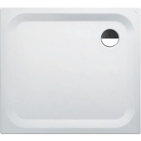LAUFEN LF piatto doccia PLATINA 900x1000x25 acciaio scarico laterale incl. isolamento acustico bianco, H2150300000401
