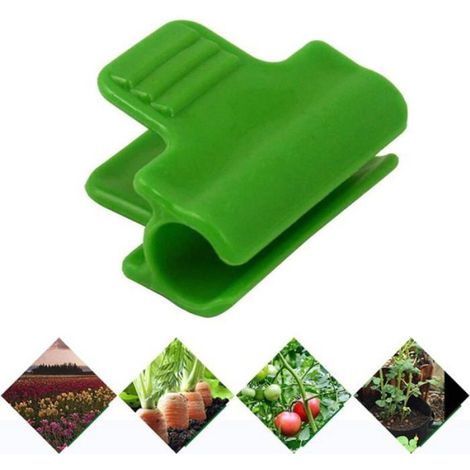 Colliers de serrage pour tuyau - - Lot 48 - Plastique ABS - Ø ext. 16 mm - Vert (1/5)