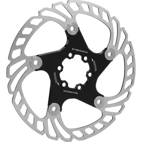 Disque de frein à disque vélo léger dissipation thermique VTT route flottant 6 trous 180mm/7.1in (1/5)