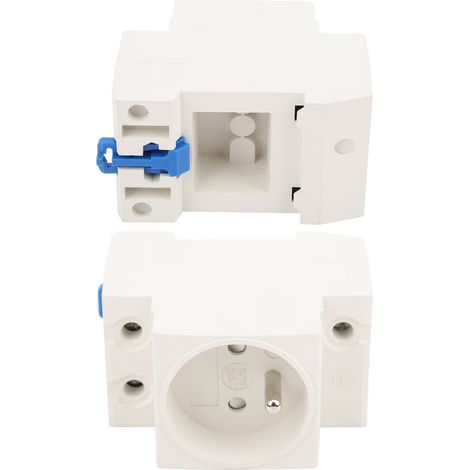 Lot de 2 prises de courant, adaptateurs pour rail électrique, connecteurs industriels, fiche FR, AC250V 10-16A (1/5)
