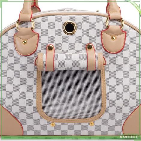 Fafeicy porte-chien pour petits chiens Sac de transport pour animaux de compagnie, pour animalerie transport L avec fenêtre (1/5)
