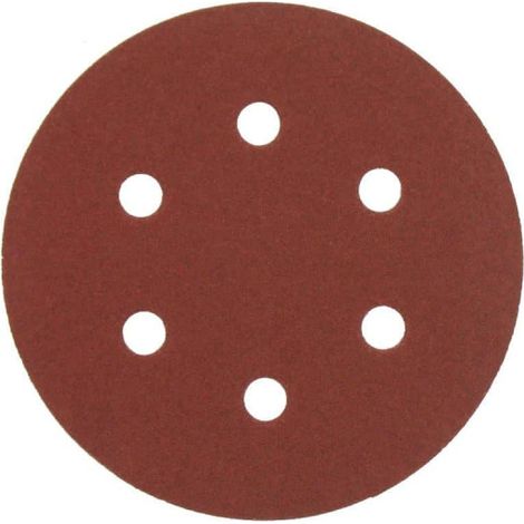 Kit 5 disques abrasifs AEG grain 80 150mm 4932430456 (1/2)
