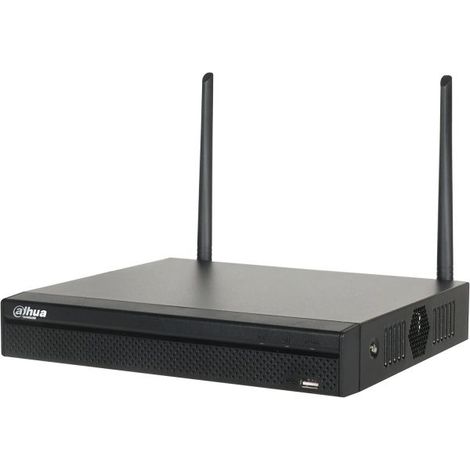 Dahua NVR 4 Canali IP 8MP 80Mbps WiFi H.265 P2P - NVR2104HS-W-4KS2 (4K)