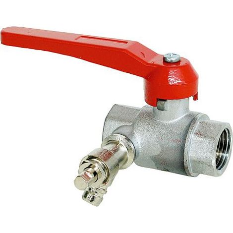 Vanne boisseau sphérique PN 20 R3/4" avec vidange modèle lourd (1/2)