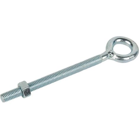Bullone ad occhiello cofan m3x25 zincato con dado 100 pezzi (1/3)