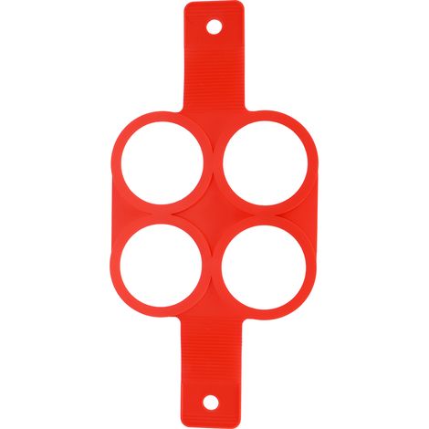 Moule rond silicone antiadhésif pour œufs, crêpes et pâtisserie DIY - Accessoires de cuisine, moule de cuisson (1/5)
